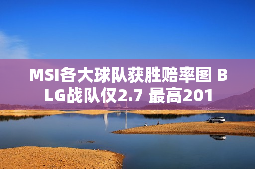 MSI各大球队获胜赔率图 BLG战队仅2.7 最高201